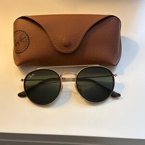 Ray-Ban Classic Gold Frame Sunglasses